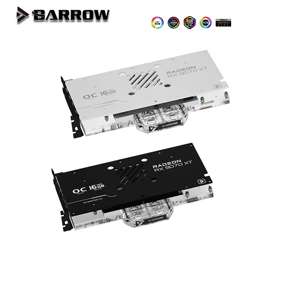 Barrow GPU bloque de agua para - Rx 9070 16Gb reseña y precio