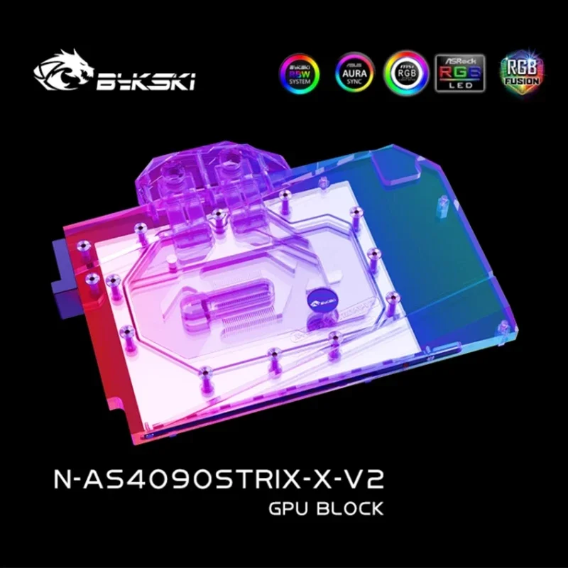 Bloque de GPU Bykski para tarj - Rtx 4090 Water Block reseña y precio