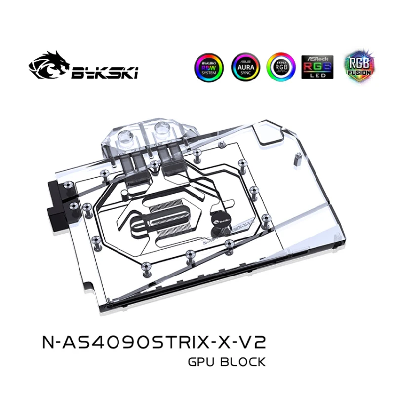 Bloque de GPU Bykski para tarj - Rtx 4090 Water Block reseña y precio